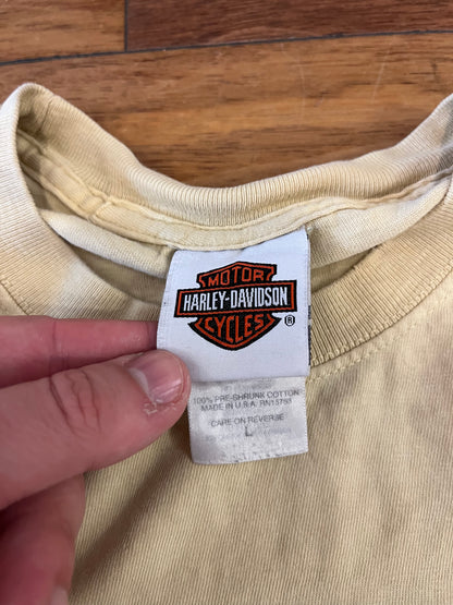 2000 Harley North Shore Yellow Tee (XXL)