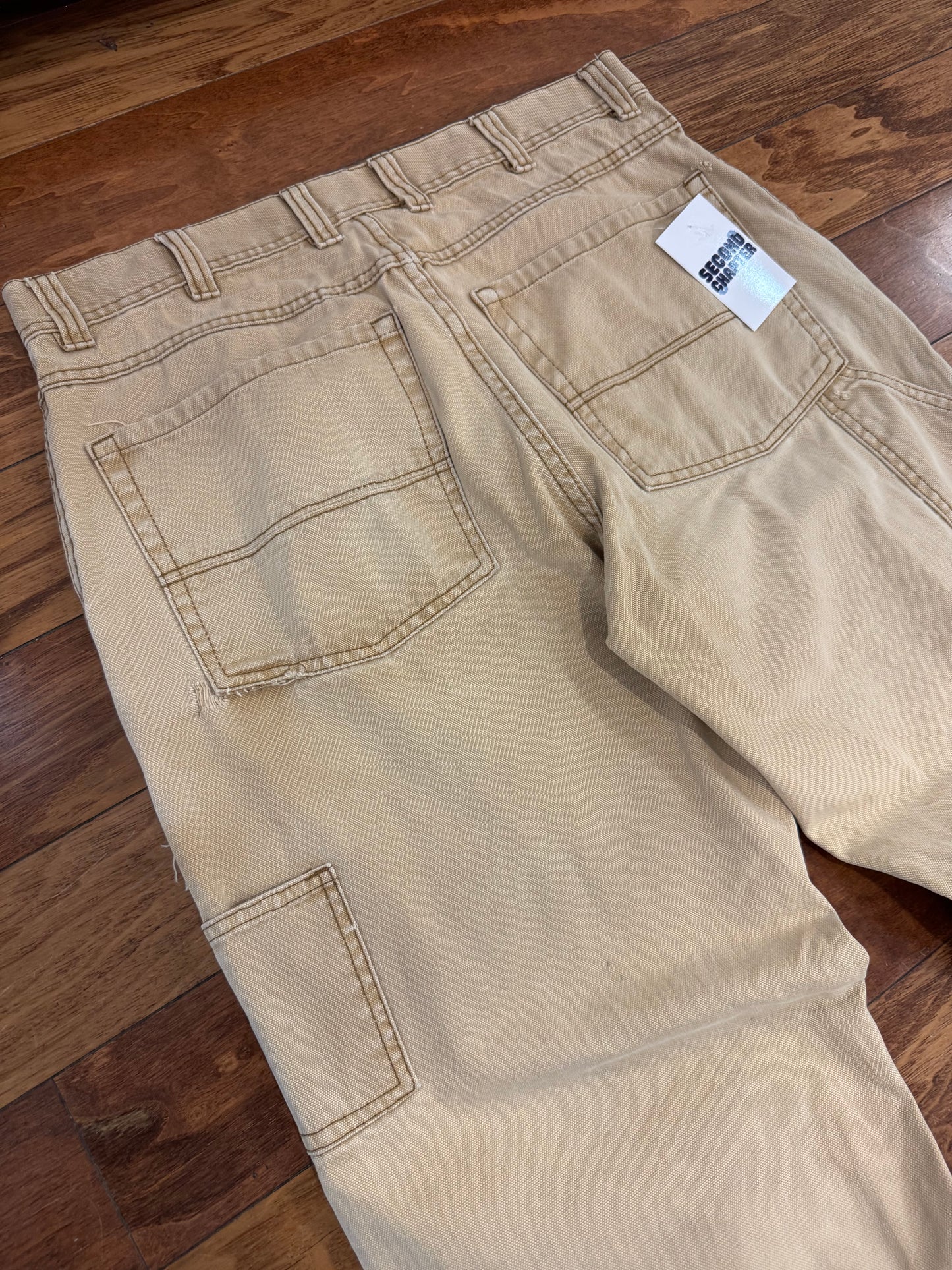 00s Arizona Faded Tan Carpenter Pants (36 x 32)