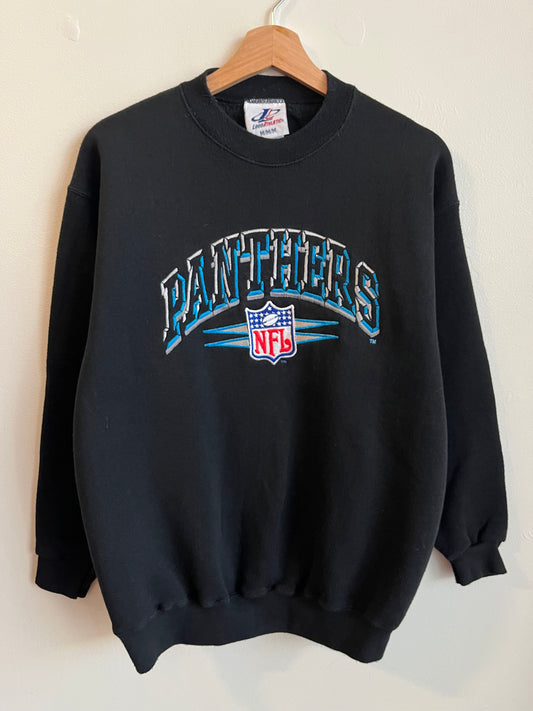 90s Carolina Panthers Diamond Cut Crewneck (M)