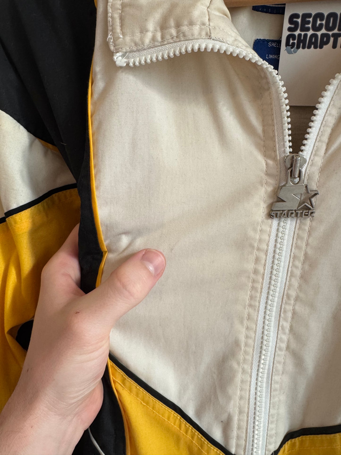 90s Pittsburgh Penguins Starter Embroidered Windbreaker (M)