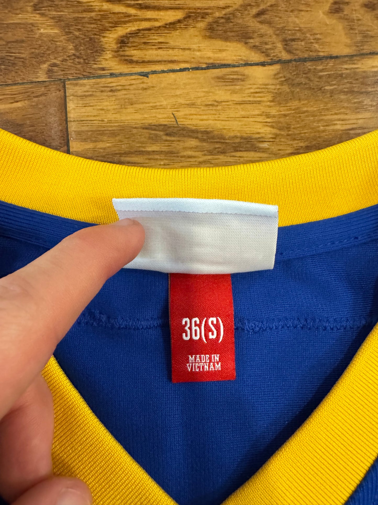 Marshall Faulk Rams Mitchell & Ness Jersey (S)