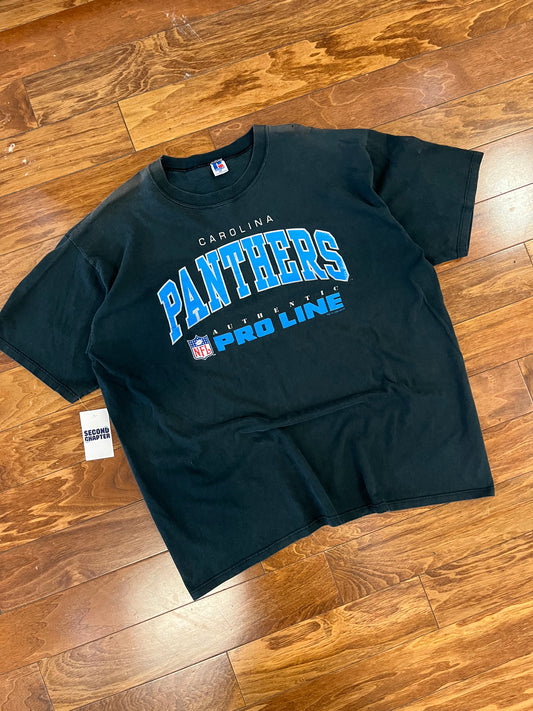 1995 Carolina Panthers Pro Line Faded Tee (XXL)