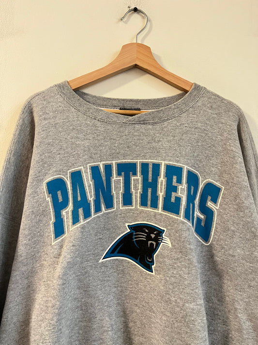 90s Carolina Panthers Starter Grey Crewneck (XXL)