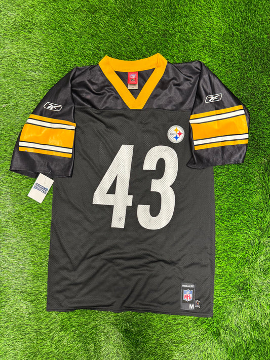 Pittsburgh Steelers Troy Polamalu #43 NFL Players Jersey (M)