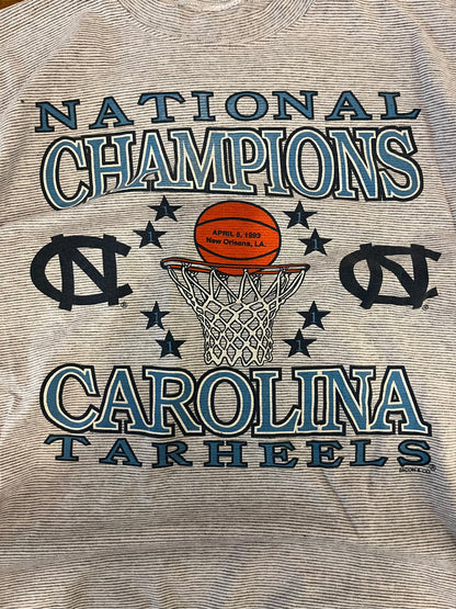 1993 Carolina Tar Heels National Champions Tee (XL)