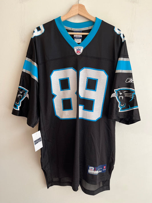 00s Carolina Panthers Steve Smith Reebok Home Jersey (L)