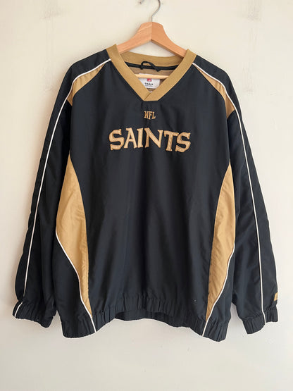 00s New Orleans Saints Two Tone Windbreaker (L)