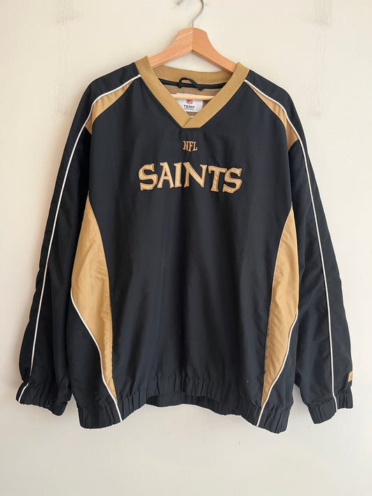 00s New Orleans Saints Two Tone Windbreaker (L)