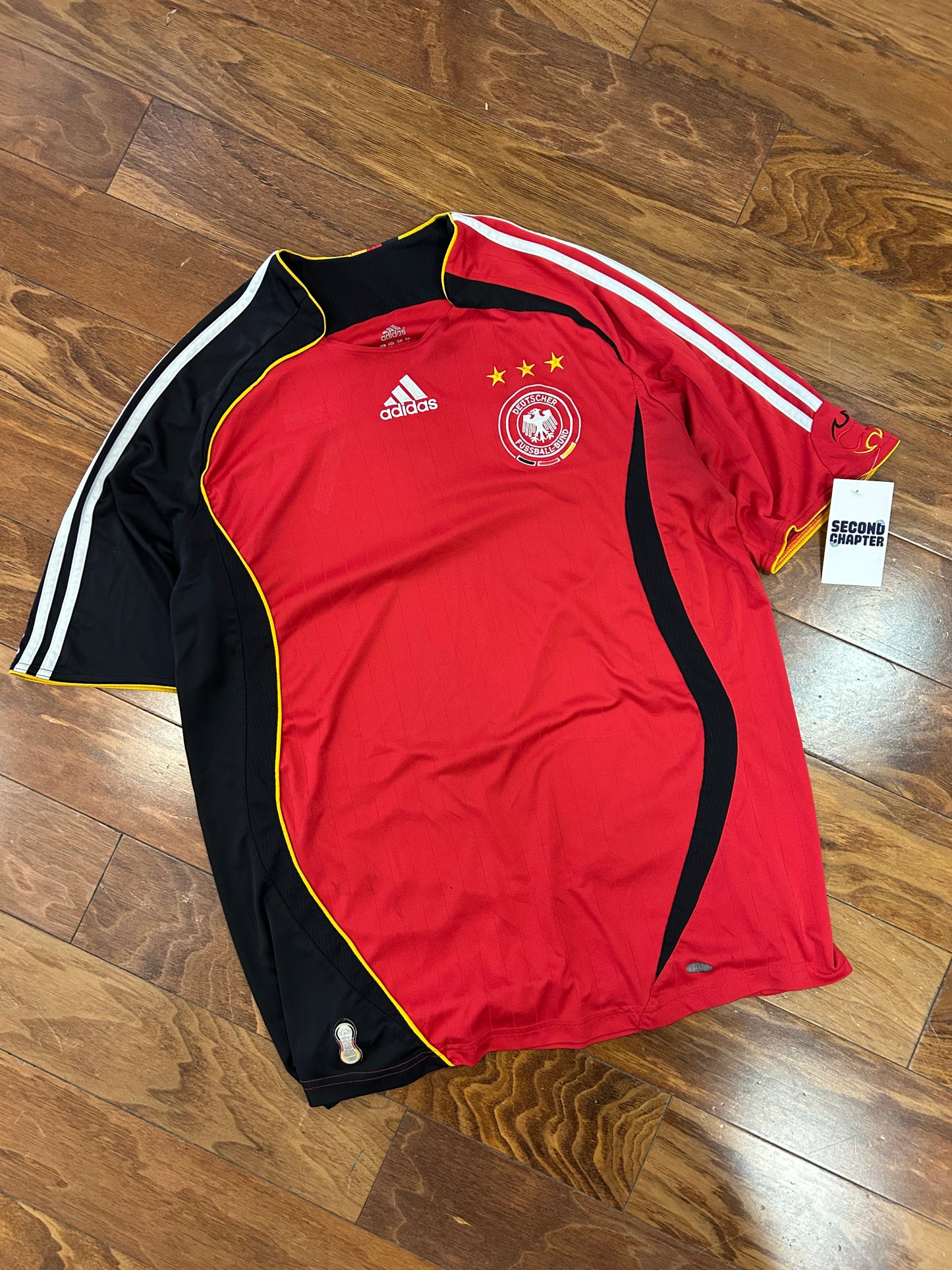 Germany Adidas Away Soccer Jersey 2006 Kit (L)