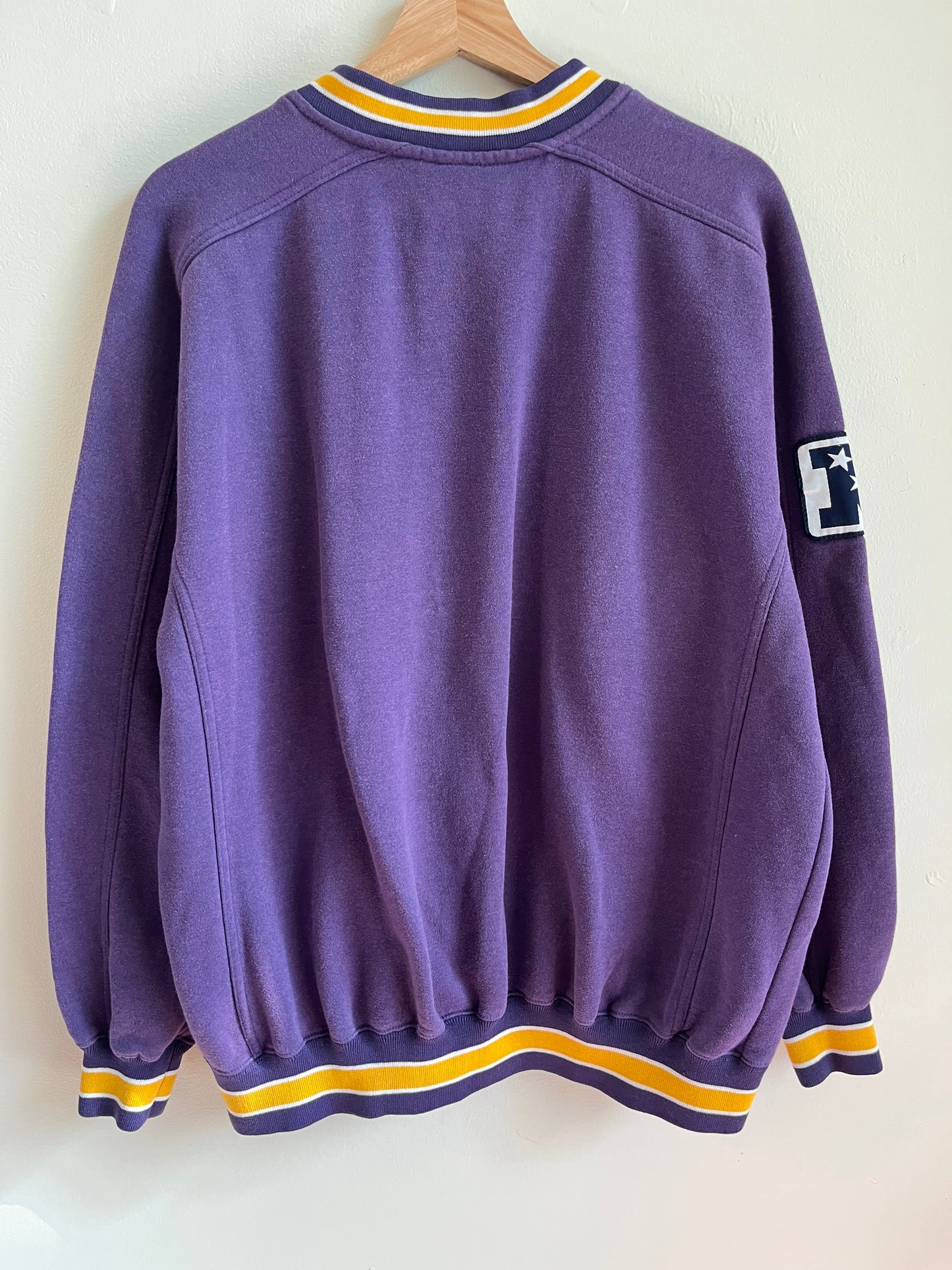 90s Minnesota Vikings NFL Lee Purple Crewneck (L)