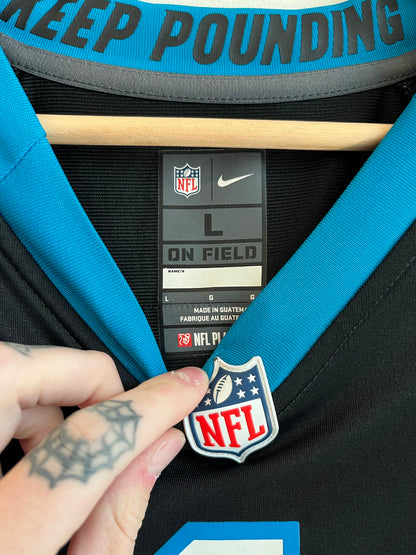 2010s Carolina Panthers Cam Newton Home Jersey (L)