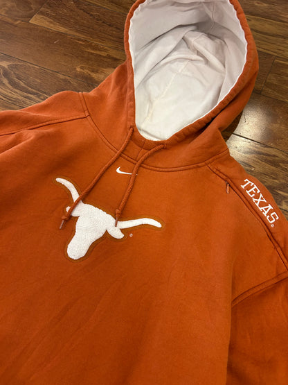 00s University of Texas Vintage Nike Center Swoosh Hoodie (XXL)