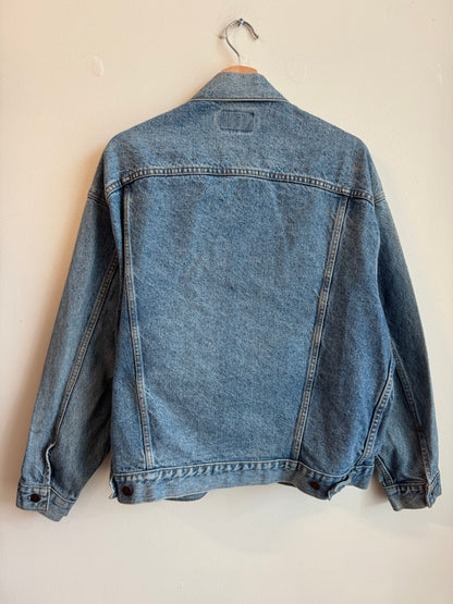 80s Levi's Light Wash Vintage Jean Jacket (L)