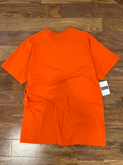 00s Nike Orange Spell Out Tee (XL)
