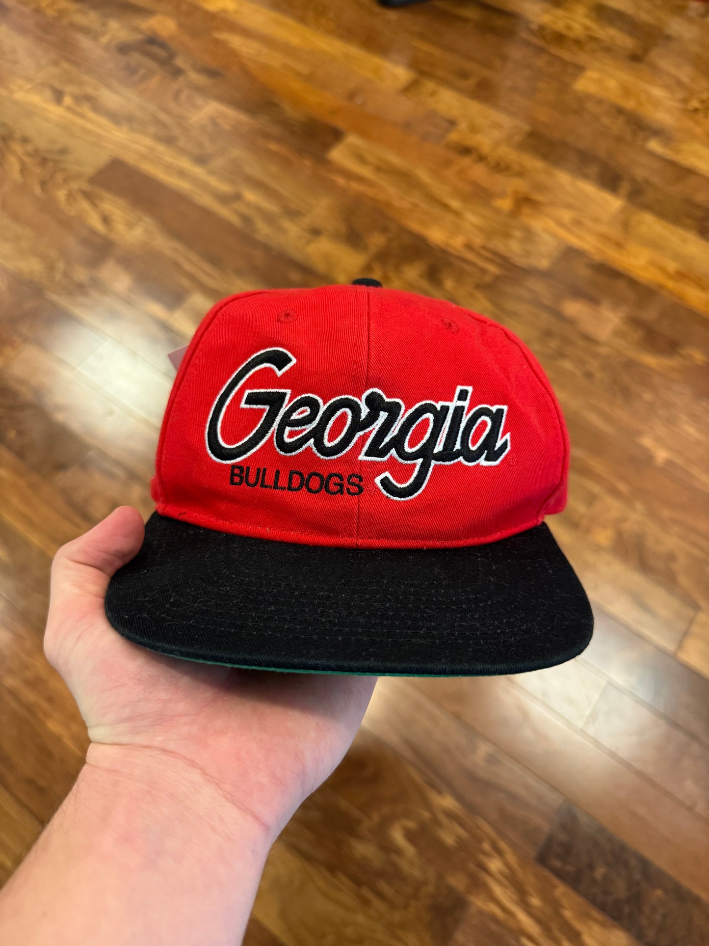 00s Georgia Bulldogs Sports Specialties Script Hat (OS)