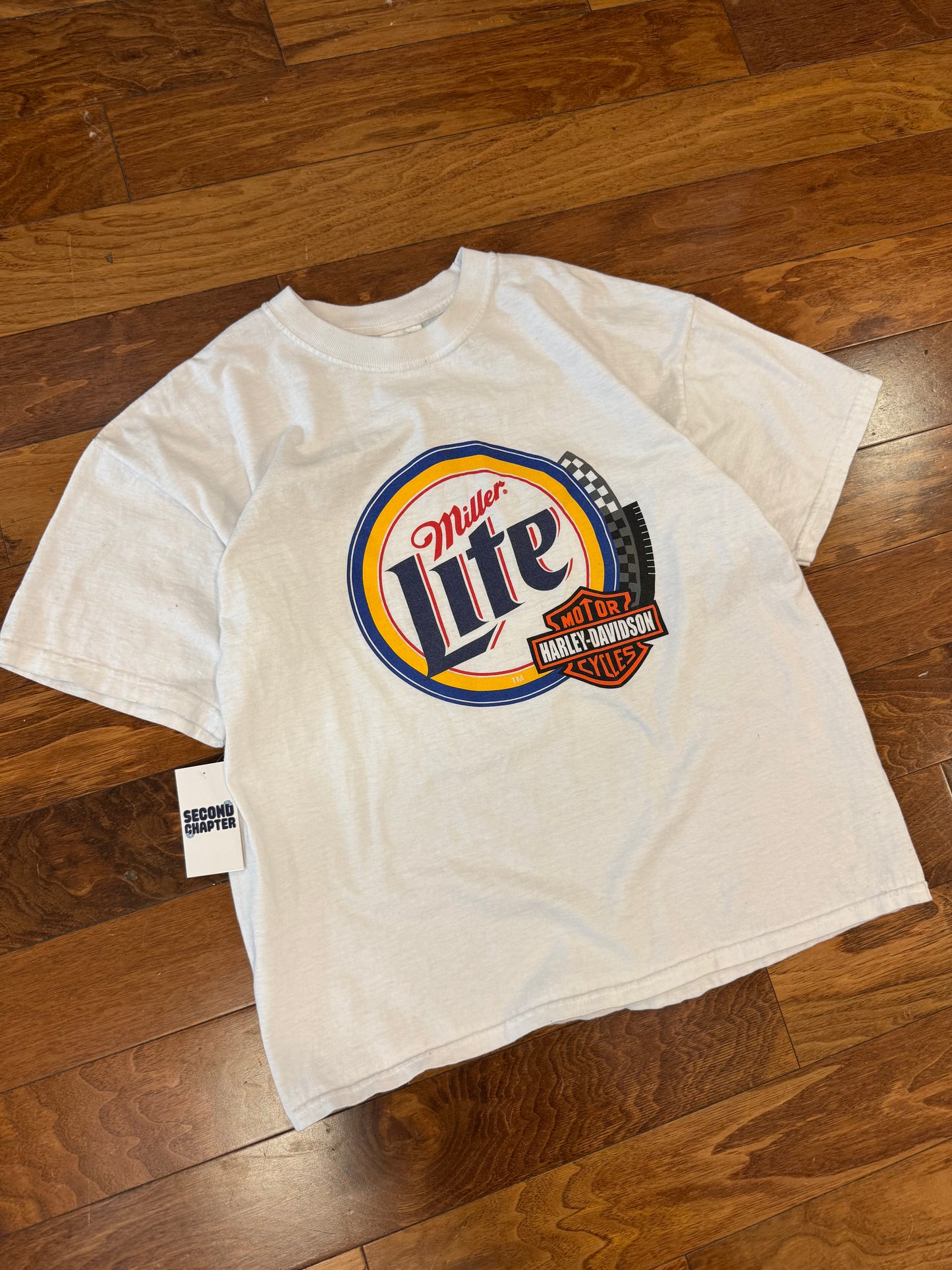 00s Harley Davidson Miller Lite Tee (XL)