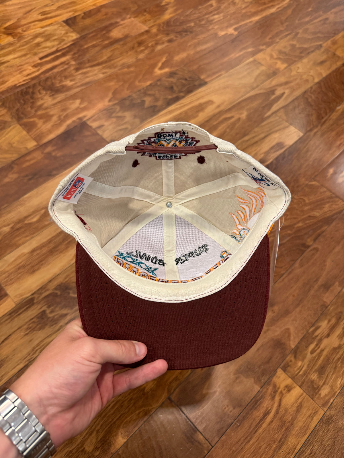 1996 Dallas Cowboys Super Bowl Logo Athletic Embroidered Hat (OS)