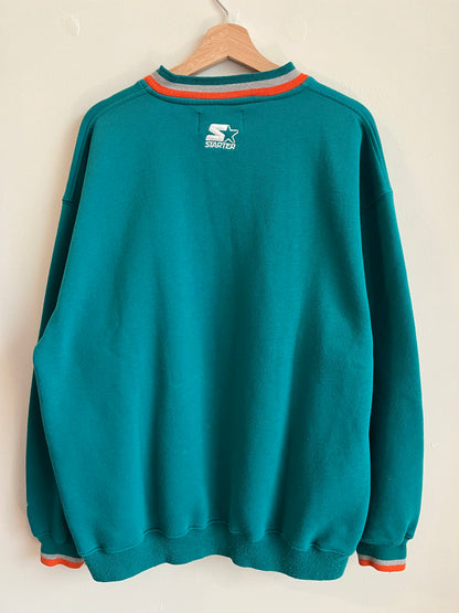 90s Miami Dolphins Starter Stained Crewneck (XL)