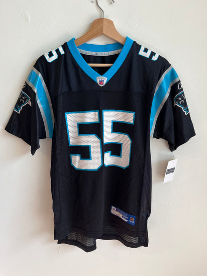 00s Carolina Panthers Dan Morgan Home Jersey (Youth L)