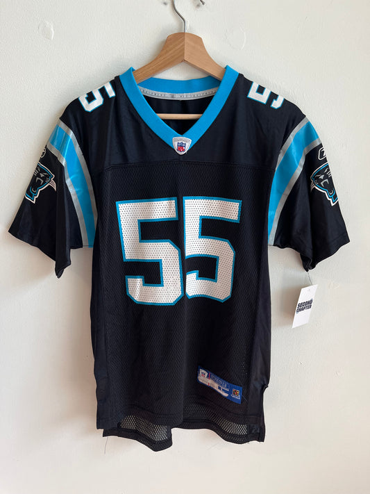 00s Carolina Panthers Dan Morgan Home Jersey (Youth L)