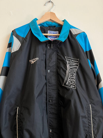 90s Carolina Panthers Pro Line Reebok AOP Rare Windbreaker (XL)