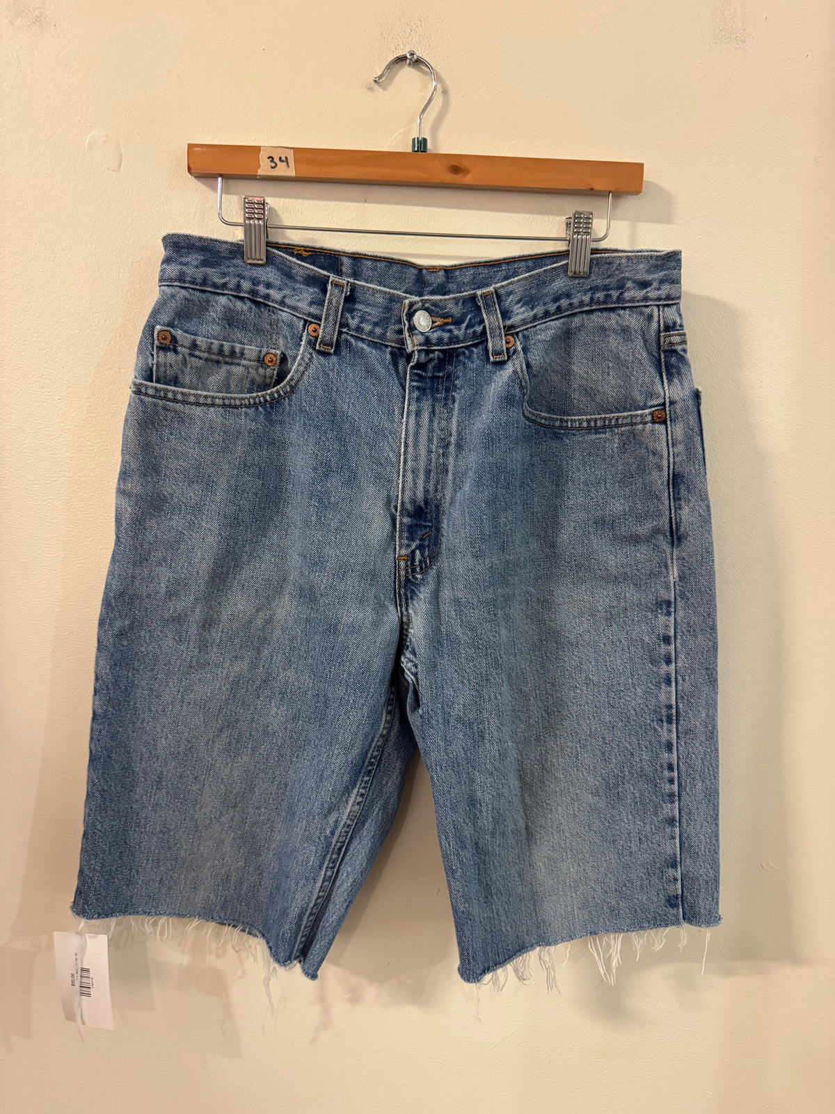 2001 Levi’s 550 Blue Shorts (34)