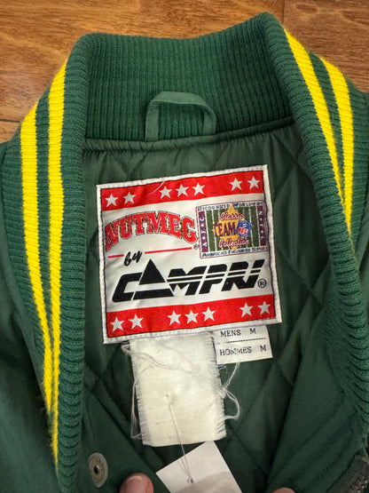90s Green Bay Packers Nutmeg Puffer Jacket (M)