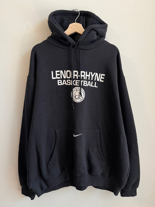 00s Lenoir-Ryhne Basketball Black Nike Hoodie (XXL)