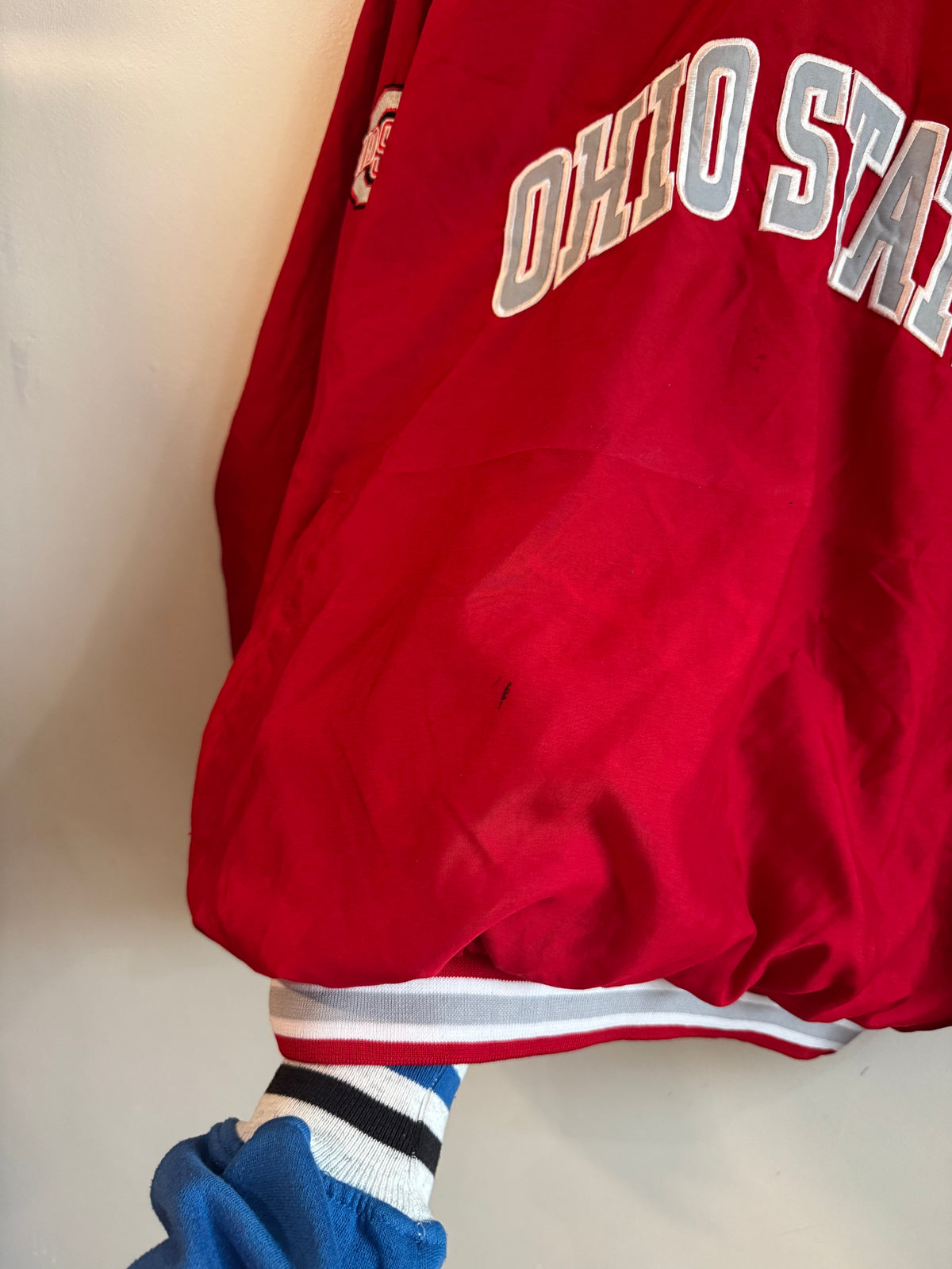 90s Ohio State Reebok Windbreaker (L)