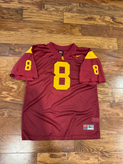 00s USC Trojans Nike Football Jersey (Youth L)