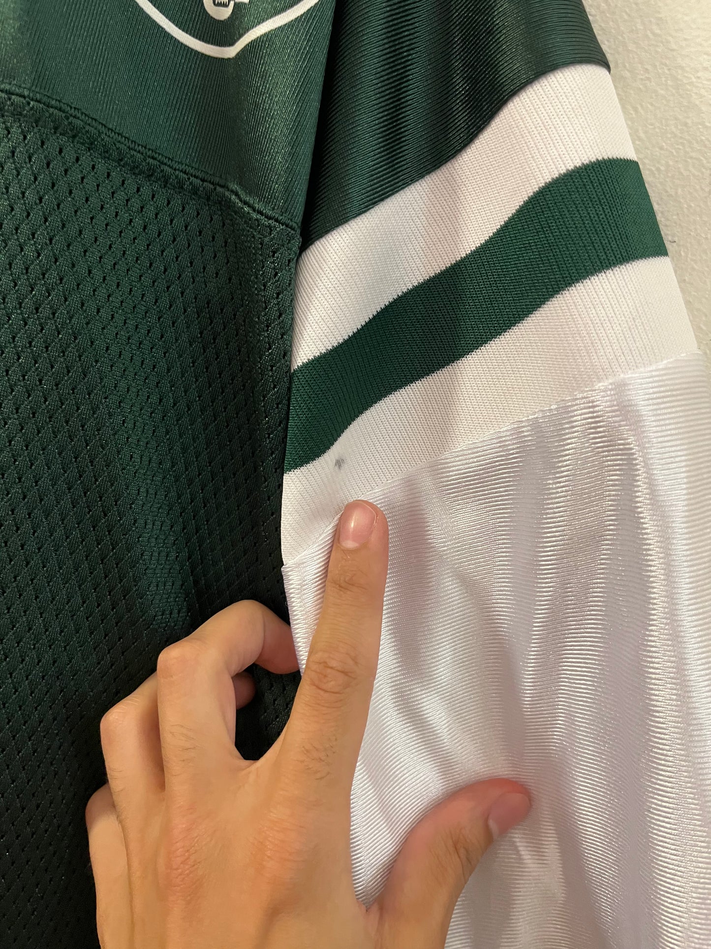 2010s New York Jets Mark Sanchez Reebok NFL Jersey (XL)