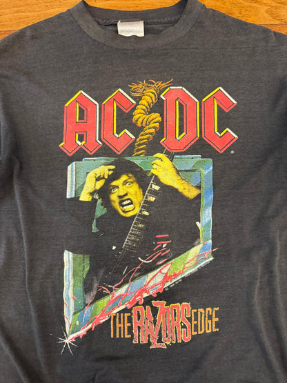 1990 ACDC Razors Edge Brockum Vintage Music Tour Tee (M)