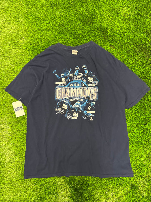 2014 New England Patriots 4 Time World Champions Tee (XXL)