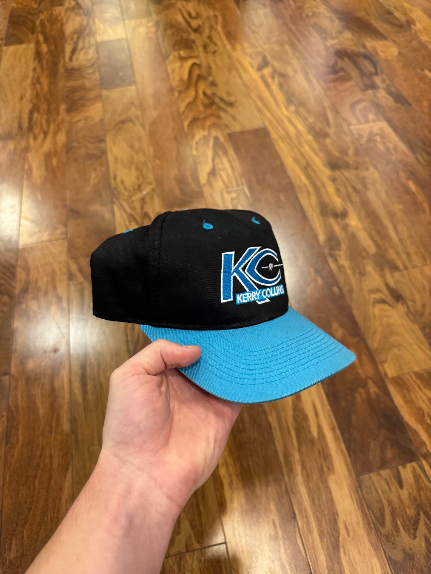 90s Carolina Panthers Kerry Collins Hat (OS)
