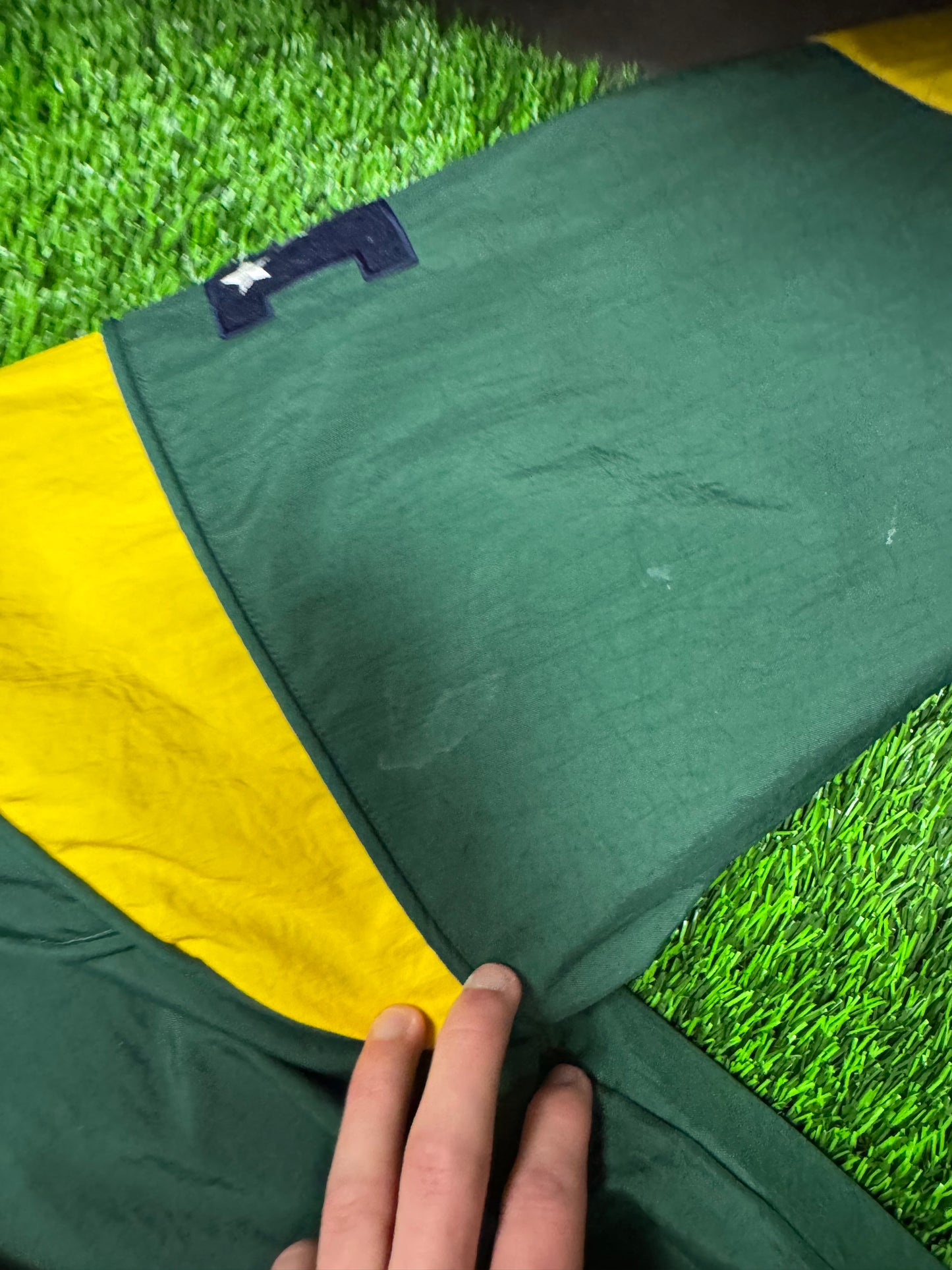 90s Green Bay Packers Nutmeg Puffer Jacket (M)