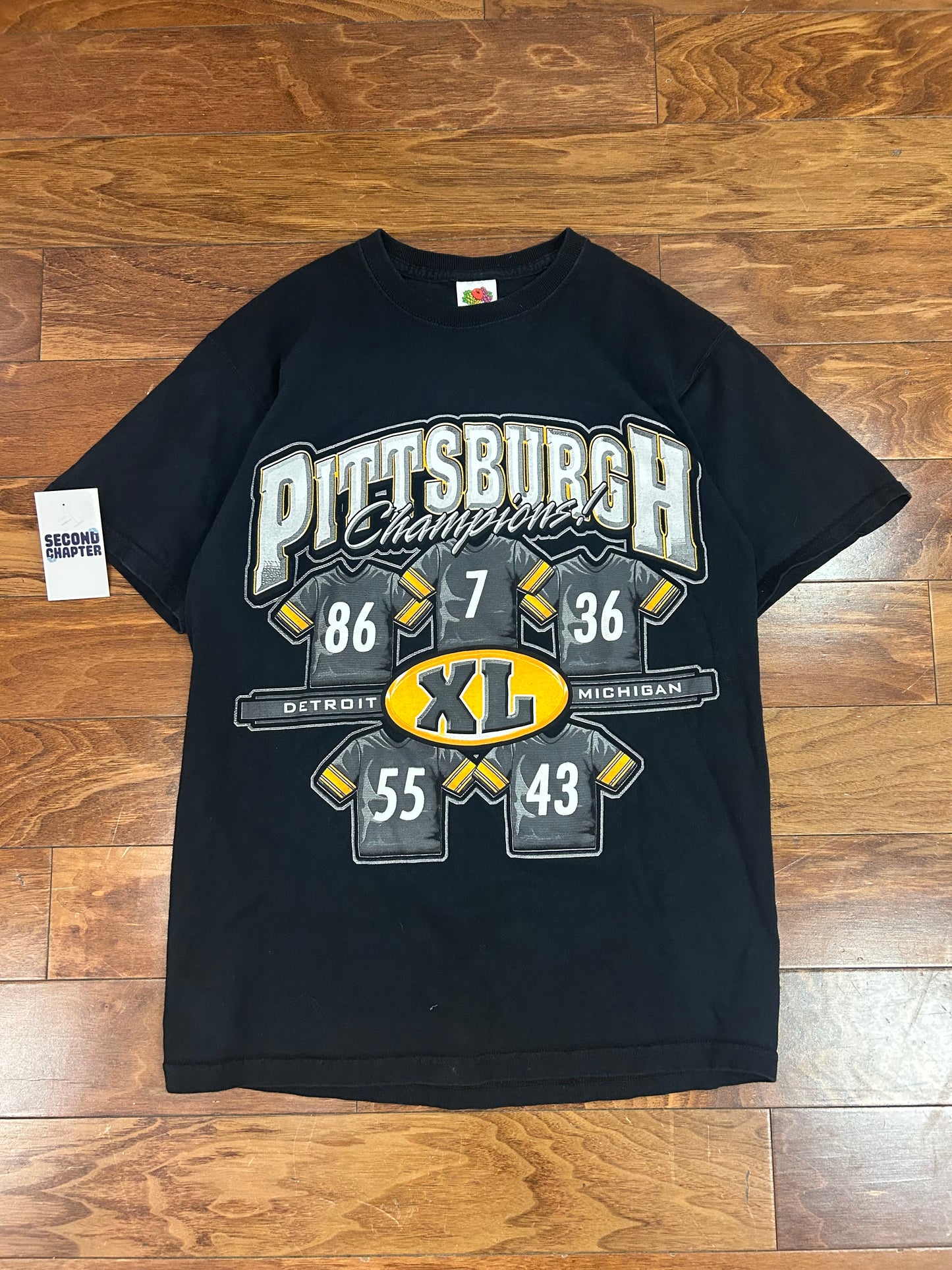 00s Pittsburgh Steelers Champions Tee (M)
