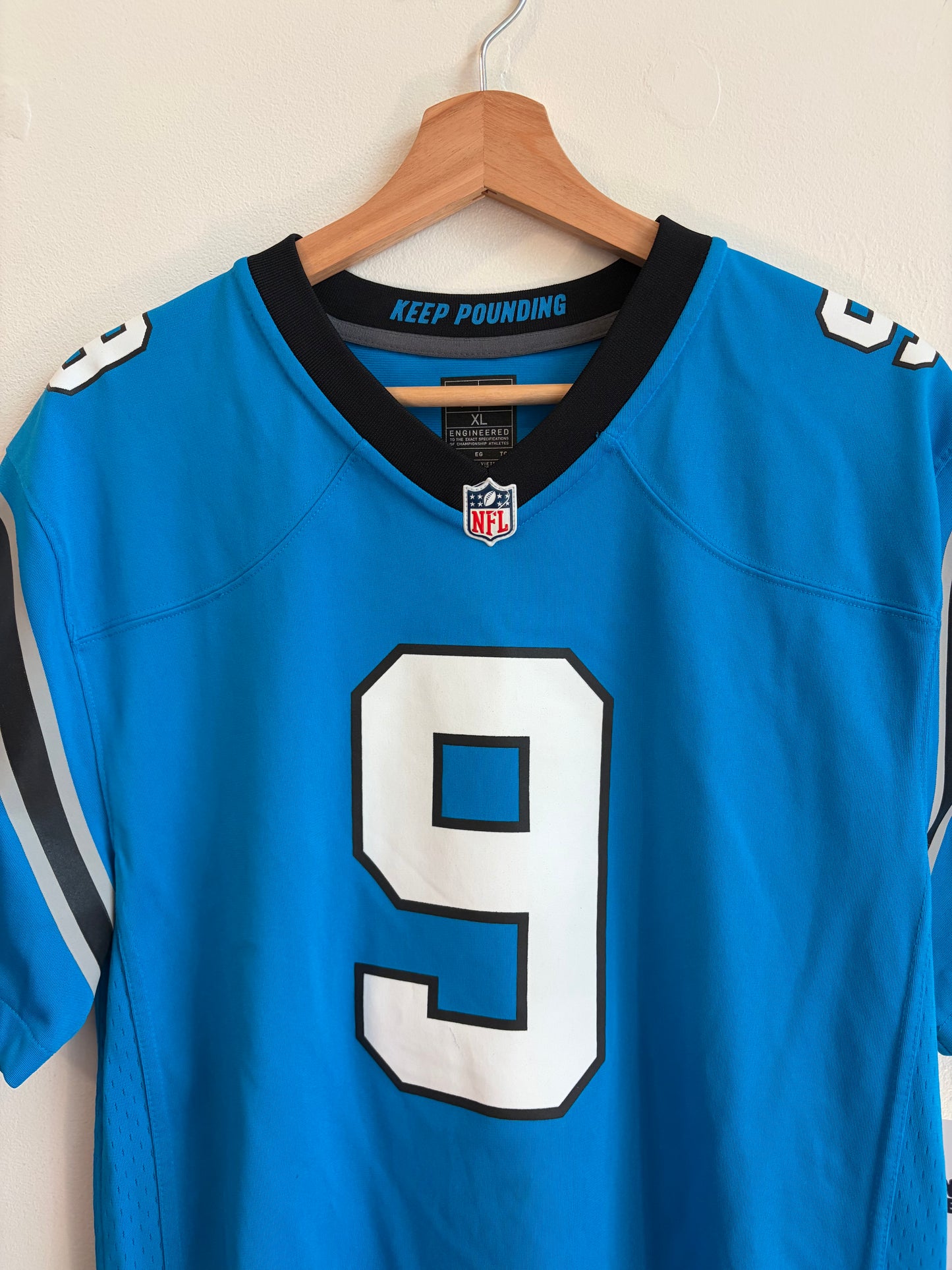 2022 Carolina Panthers Bryce Young Nike Blue Jersey (Youth XL)