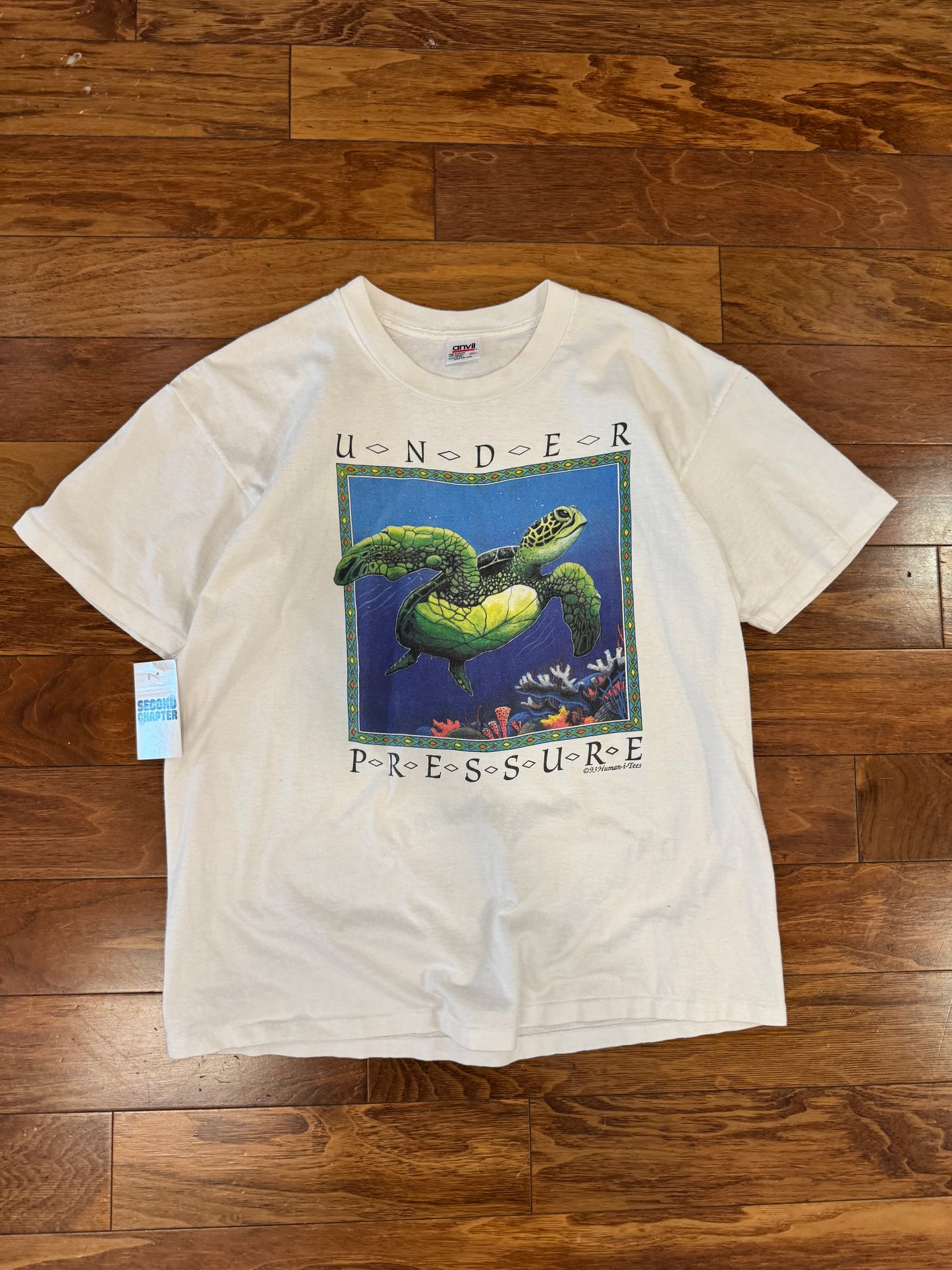 1993 Under Pressure Turtle Nature Tee (XL)