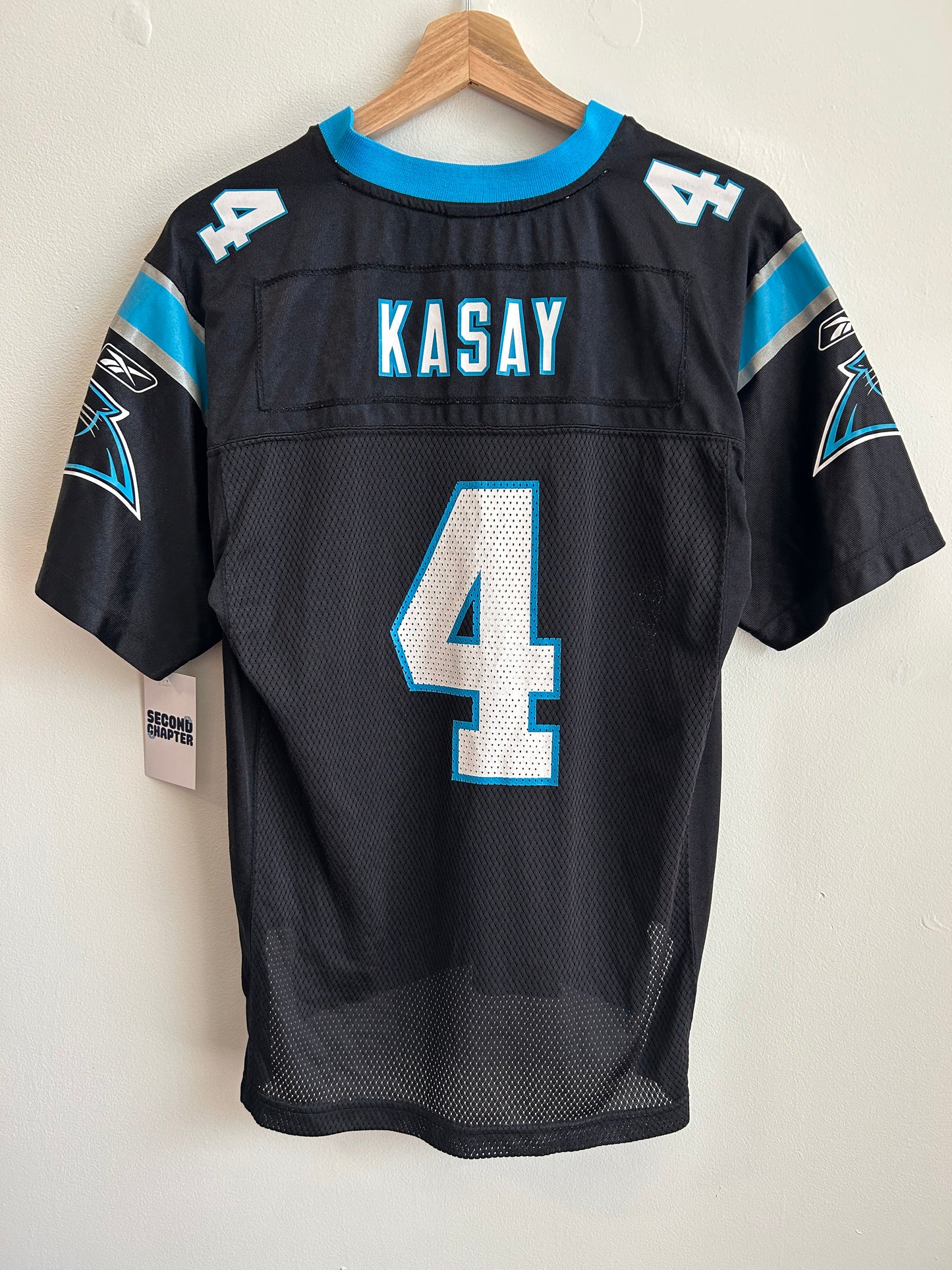 00s Carolina Panthers John Kasay Reebok Jersey (Youth L)