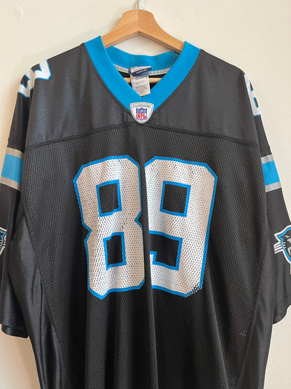 00s Carolina Panthers Steve Smith Reebok Home Jersey (XL)