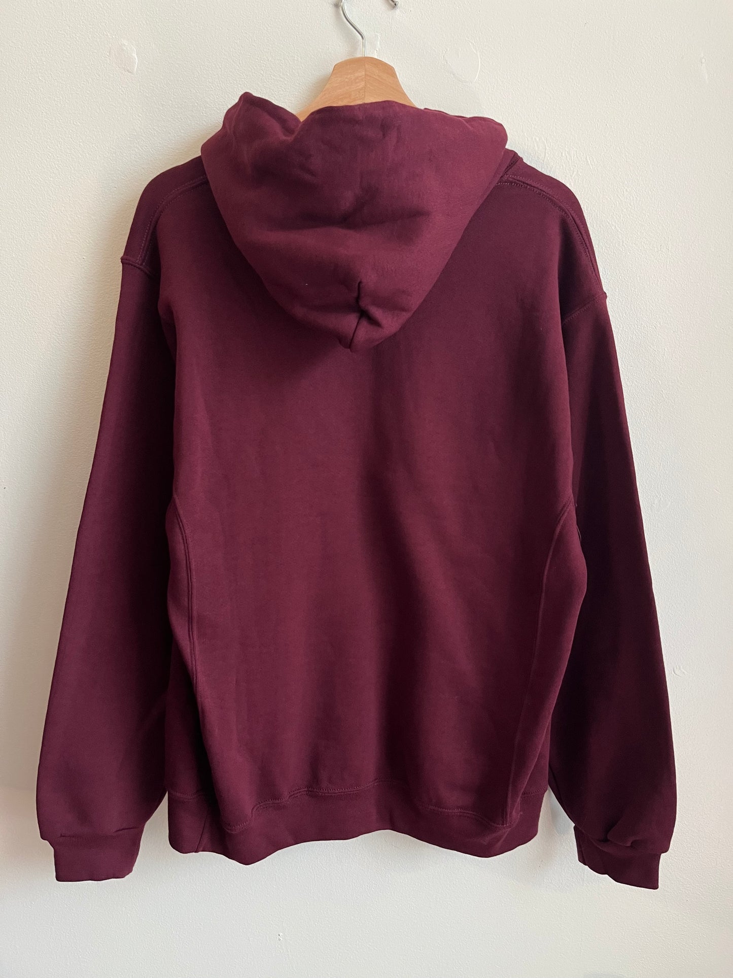 00s Virgina Tech Hokies Spell Out Russell Athletics Hoodie (M)