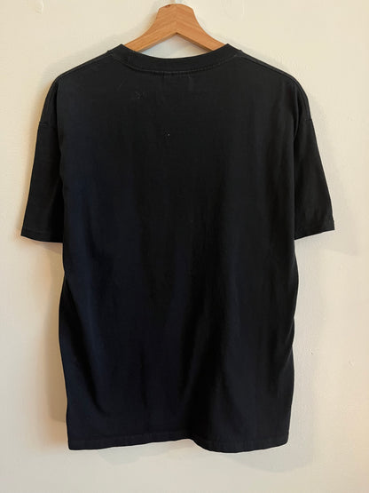 2003 Carolina Panthers NFL Conference Champions Tennessee River Black Tee (L)