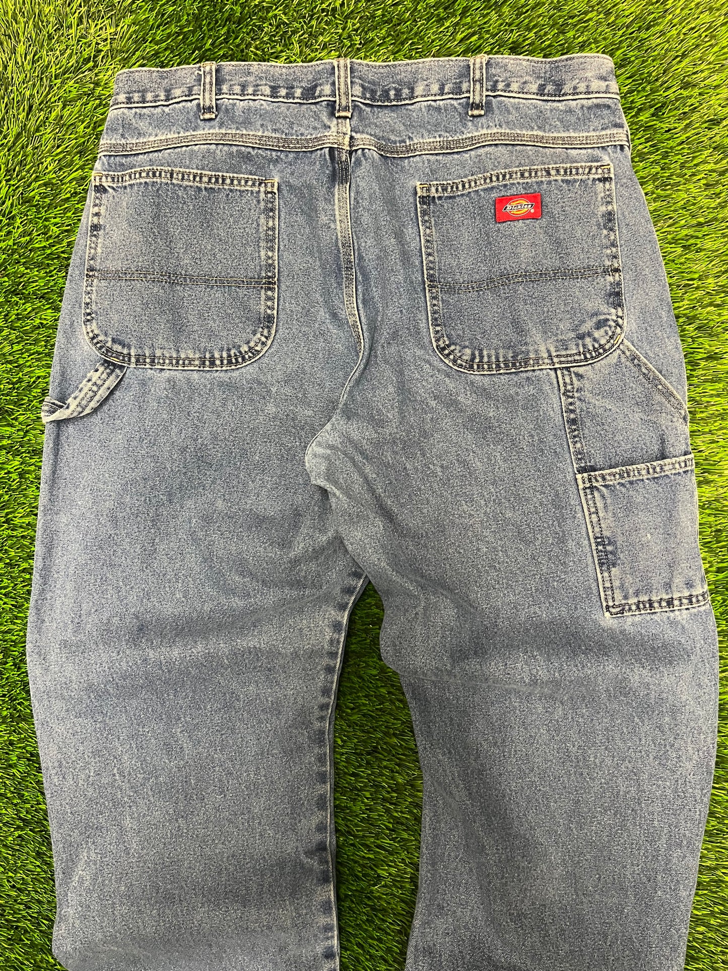 Dickies Carpenter Workwear Blue Jeans (38 x 32)