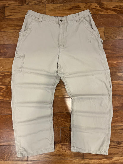 Carhartt Khaki Carpenter Pants (40 x 30)