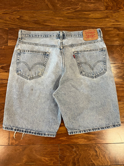 2003 Levi's 505 Blue Shorts (36)