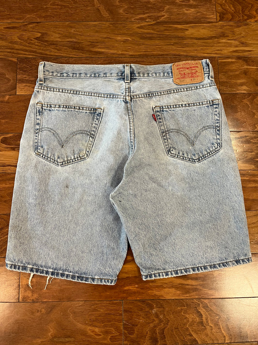 2003 Levi's 505 Blue Shorts (36)
