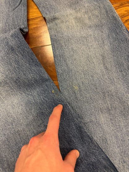 2001 Levi's Silver Tab Medium Blue Wash Women's Bootcut Flared Jeans (31 x 30)