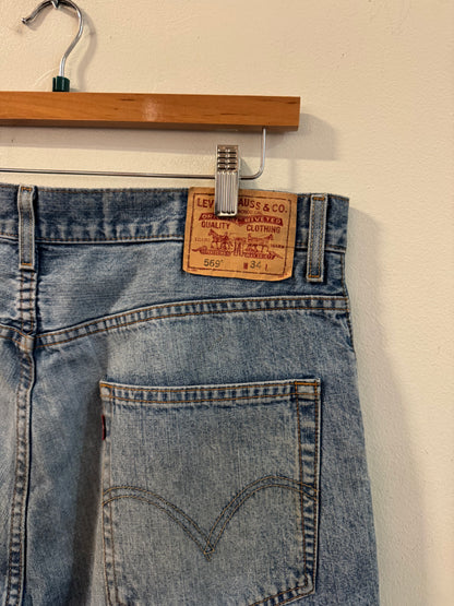 2009 Levi's 569 Baggy Shorts (34)
