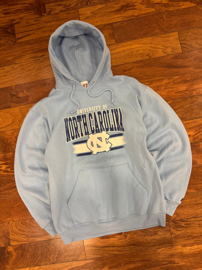 00s UNC Russell Athletics Baby Blue Hoodie (L)