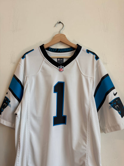 2021 Carolina Panthers Cam Newton Nike Away Jersey (L)